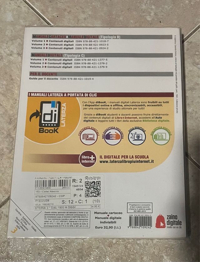 Storia dal 1900 a oggi