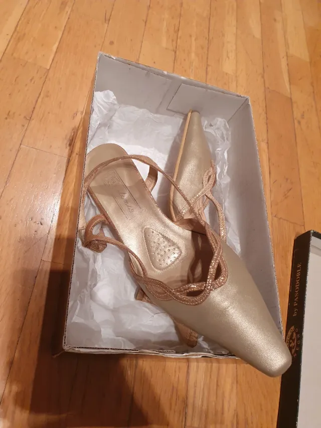 Tacones Brillantes Talla 37