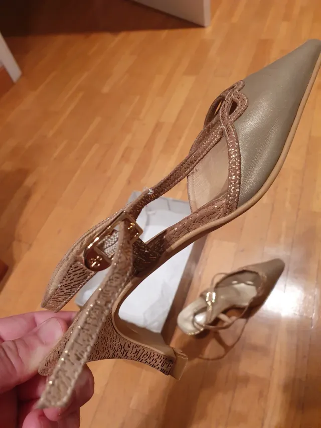 Tacones Brillantes Talla 37