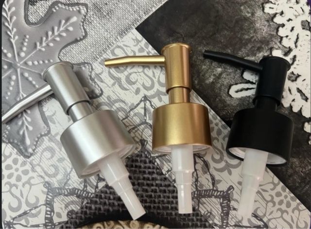 Dispenser Amuerte Blu con Pompa Oro