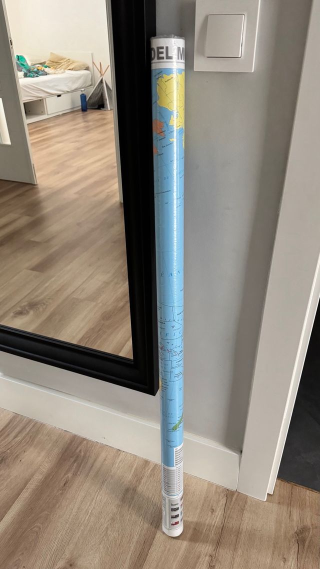 Mapa Mundi Grande Nuevo Sin Abrir