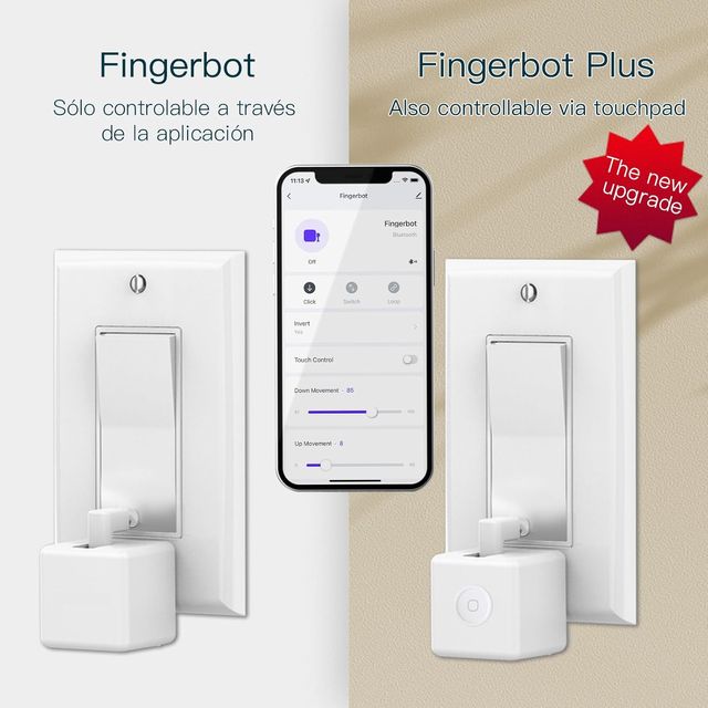 MOES Fingerbot Plus Smart Switch