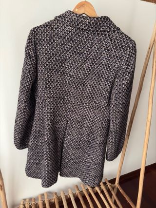 Abrigo estampado multicolor