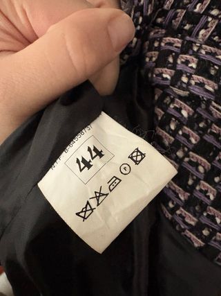 Abrigo estampado multicolor