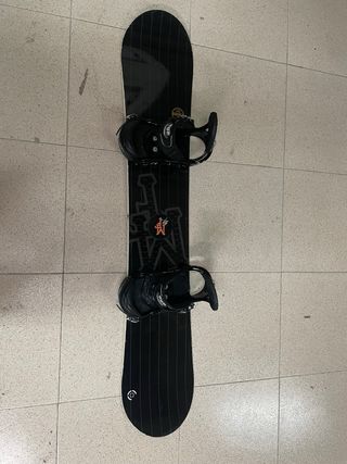 Tabla Snowboard con Fijaciones y Botas