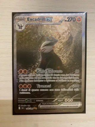 Excadrill EX Carta Pokémon Alternativa