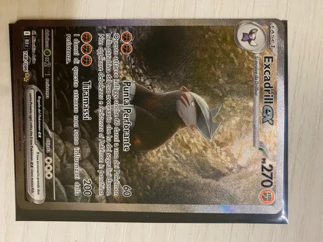 Excadrill EX Carta Pokémon Alternativa