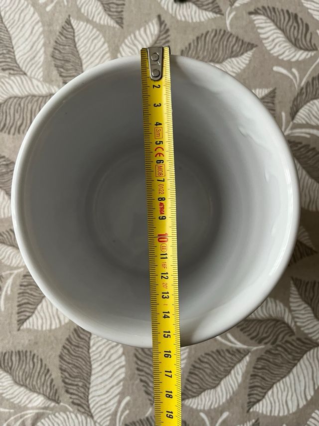 Biscottiera in terracotta smaltata