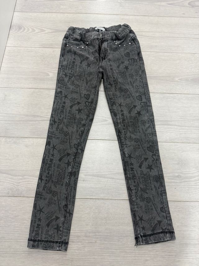 Leggings niña estampado graffiti