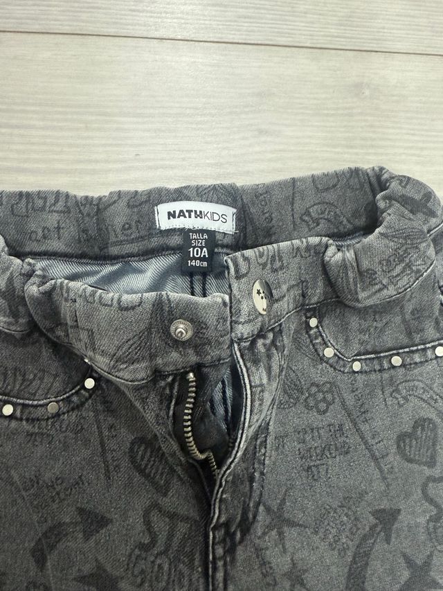 Leggings niña estampado graffiti