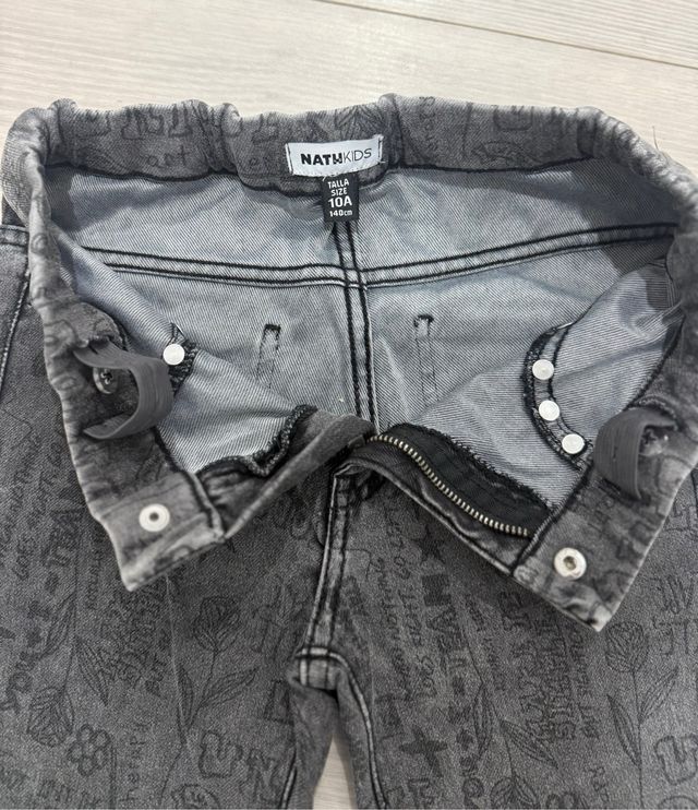 Leggings niña estampado graffiti