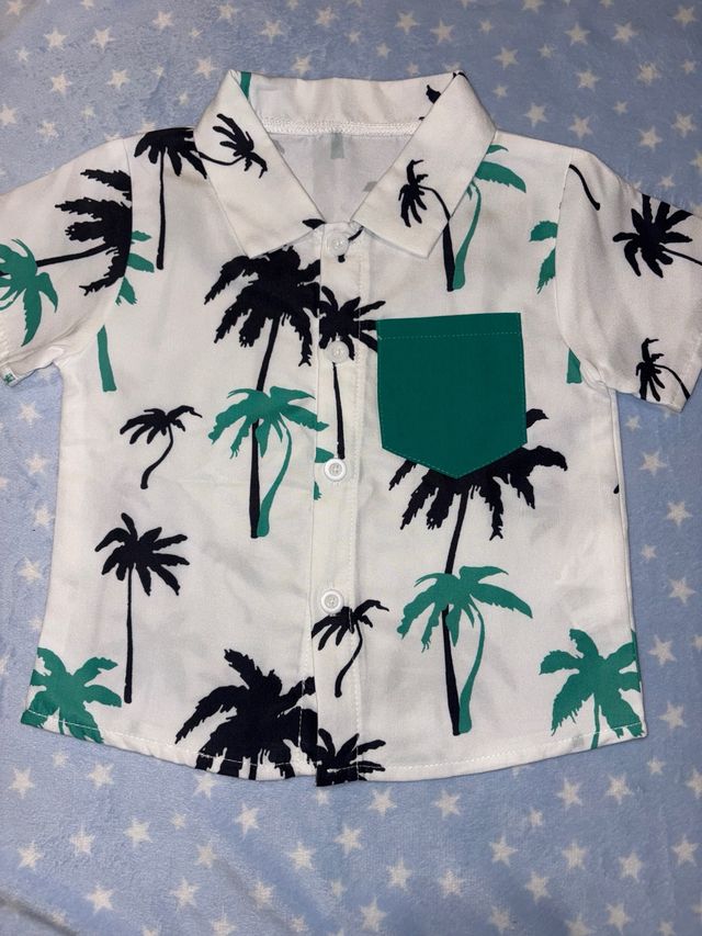 Set estivo per bambino Palme