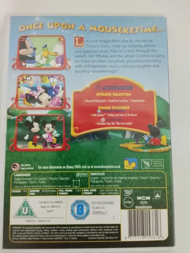 Mickey Mouse Clubhouse DVD
