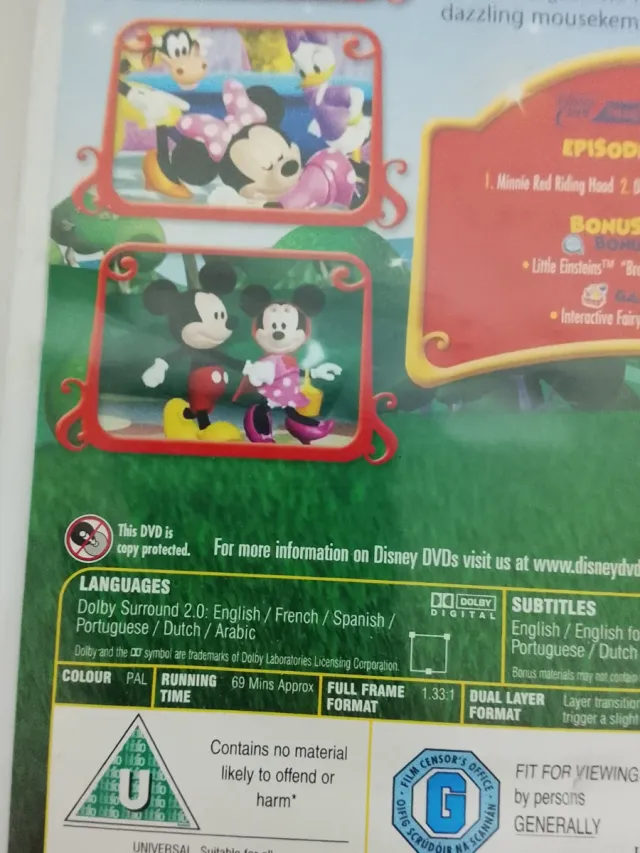 Mickey Mouse Clubhouse DVD