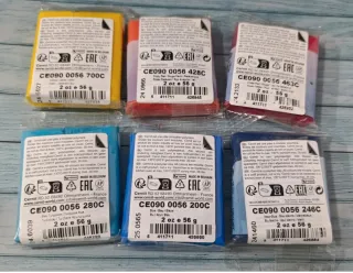 6 Bloques Arcilla Polimérica Cernit One