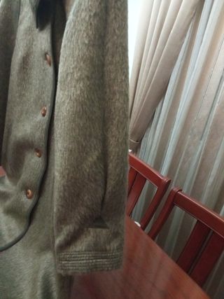 Abrigo Lana Marina CV Talla Única Verde