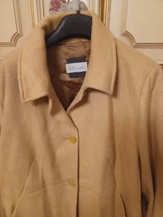 Giaccone Lana giallo senape