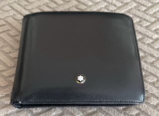 MONTBLANC CARTERA Piel Negra