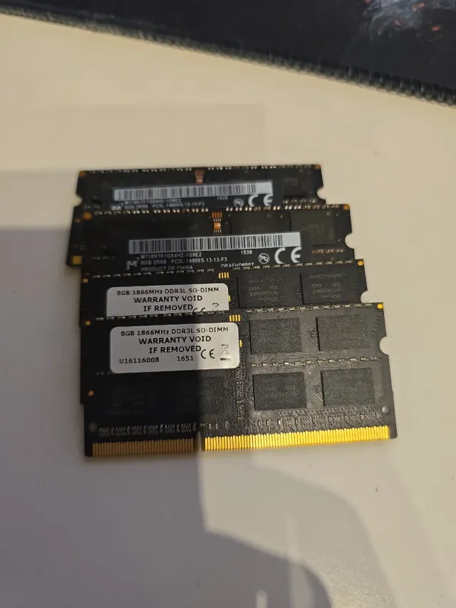 32GB DDR3L 1866MHz SO-DIMM RAM
