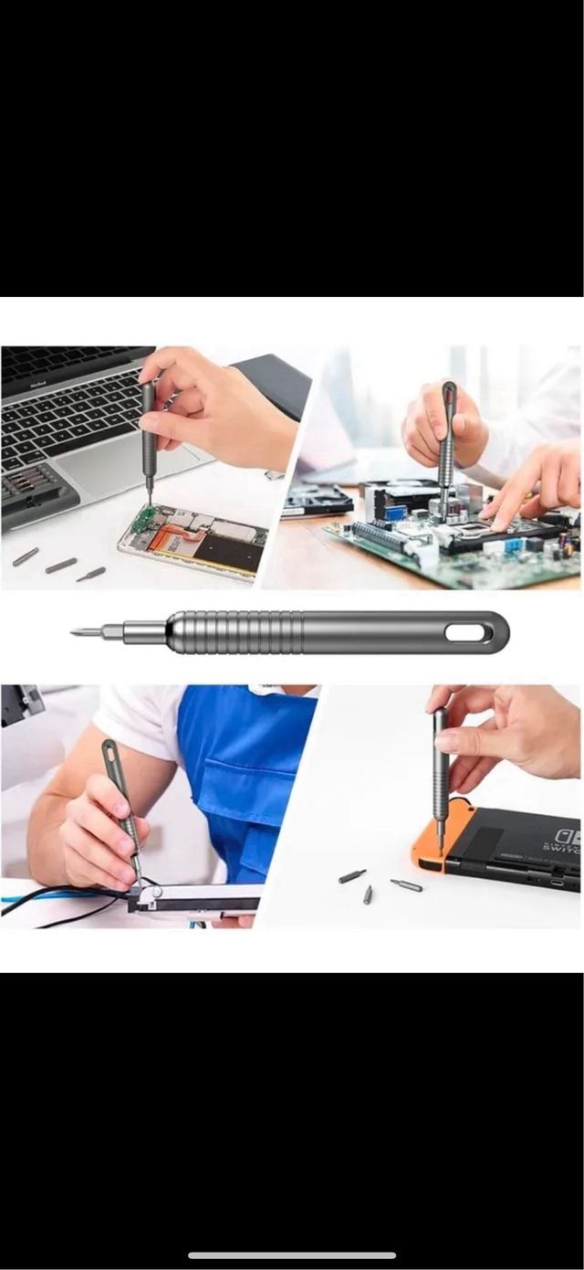 Juego de destornilladores Green Lyca de 18 piezas.