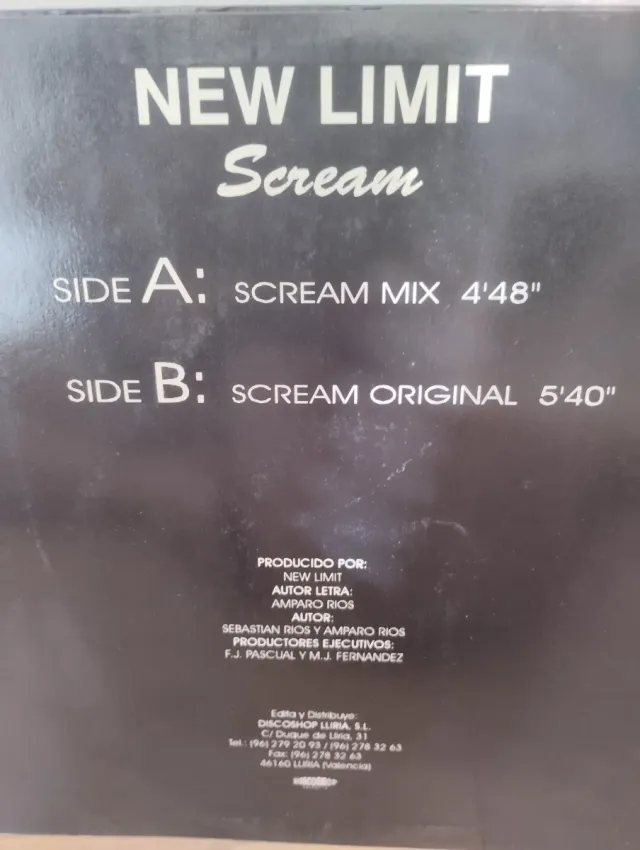 Vinilo New Limit - Scream