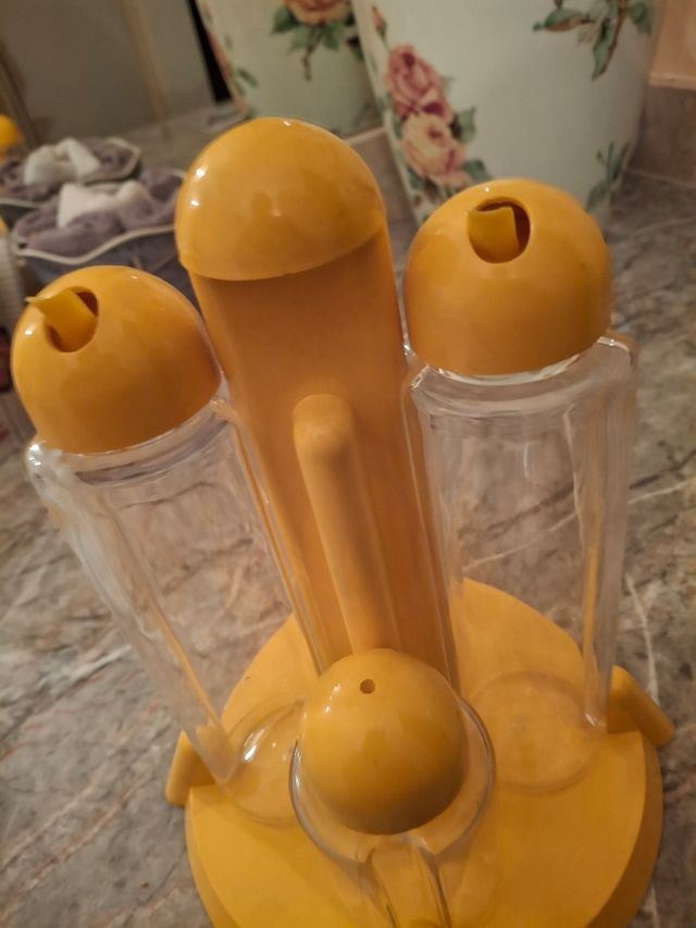 Set Olio Aceto Guzzini Vintage