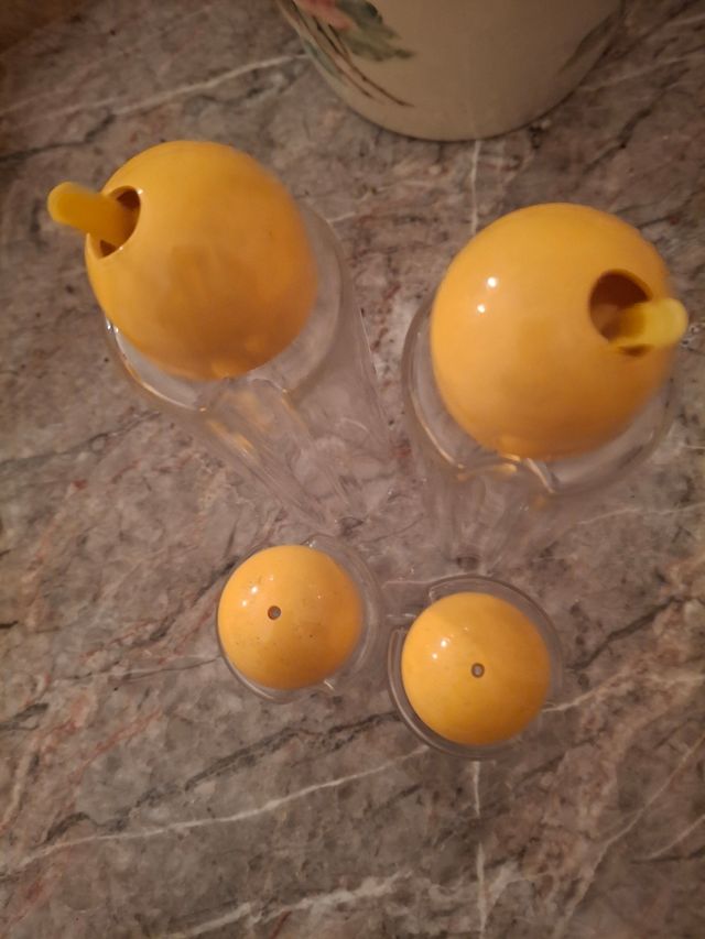 Set Olio Aceto Guzzini Vintage