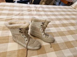 Botas invierno Skandia Mk beige/blanco