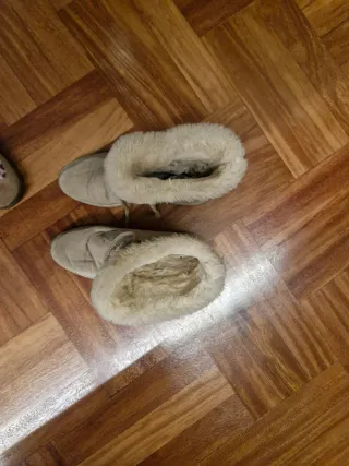 Botas invierno Skandia Mk beige/blanco