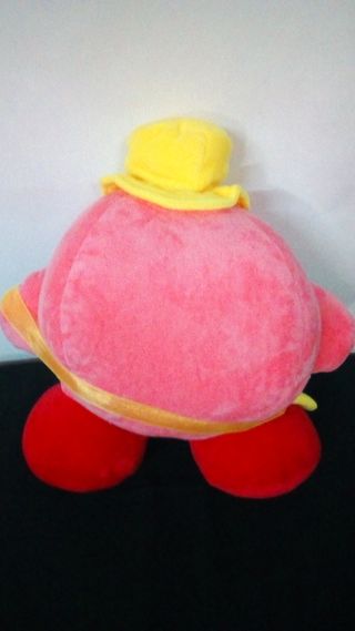 Peluche Kirby con cappello giallo