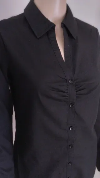 Camicia nera donna