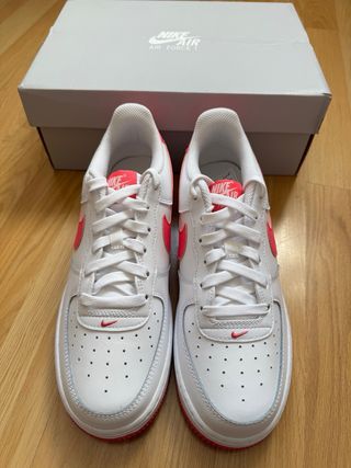 Nike Air Force 1 Blancas y Rosas