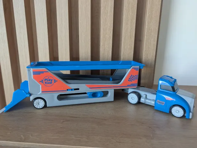 Camión Porta-coches Playtive Street Azul