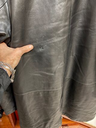 Giacca uomo vera pelle vintage