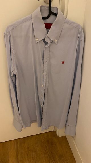 Camisa Carolina Herrera Azul clásica