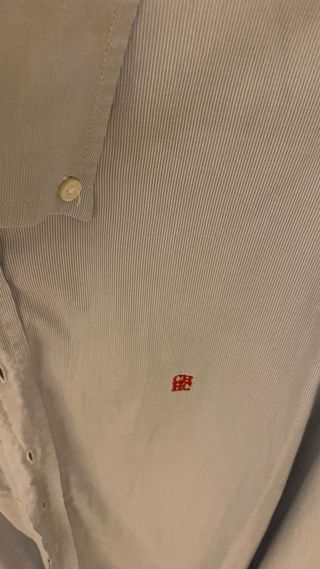 Camisa Carolina Herrera Azul clásica