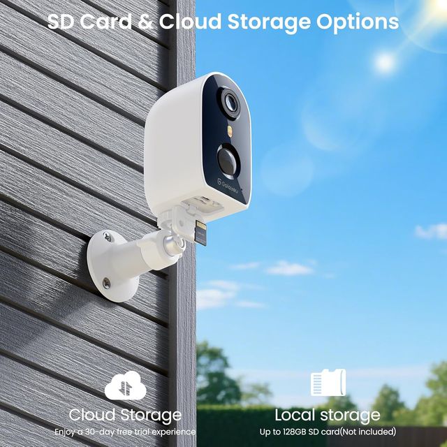 Cámara Vigilancia GALAYOU 2K WiFi Interior/Exterio