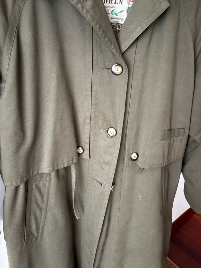 Gabardina Tudren Verde