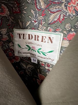 Gabardina Tudren Verde