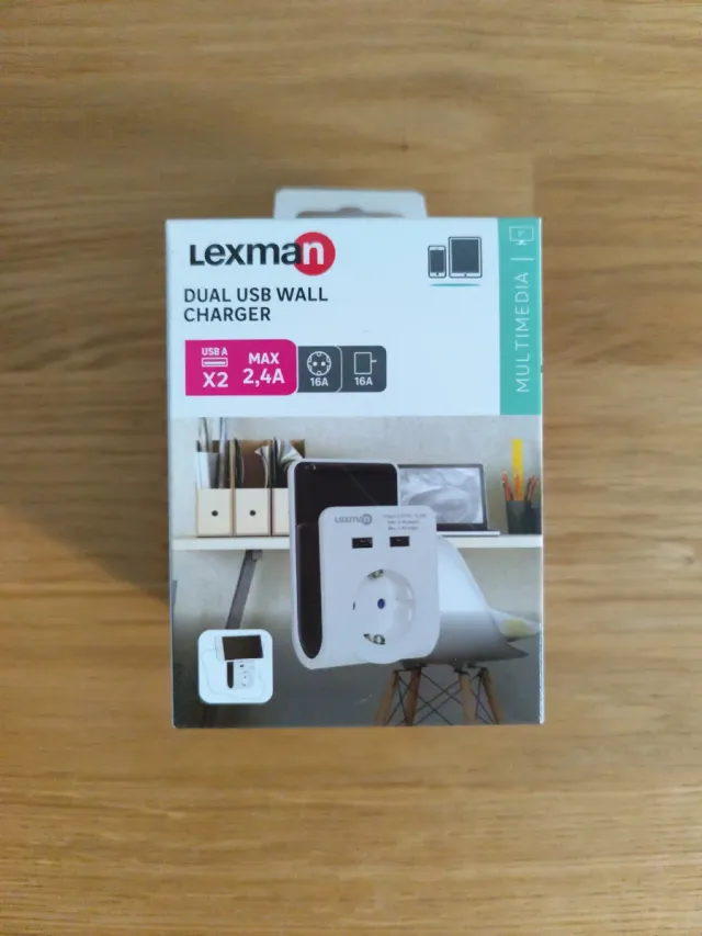 Enchufe Doble USB Leroy Merlin