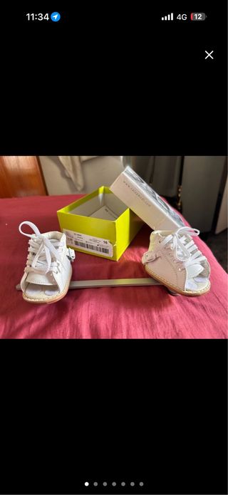 Botas ortopédicas Ponseti blancas