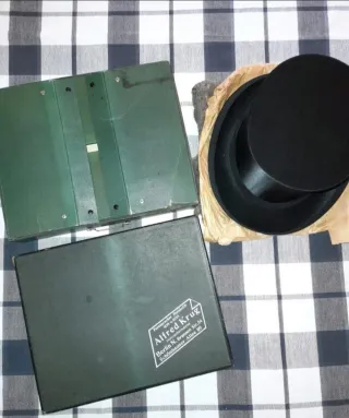 Sombrero de copa 1900 plegable nuevo Alemania 58 L