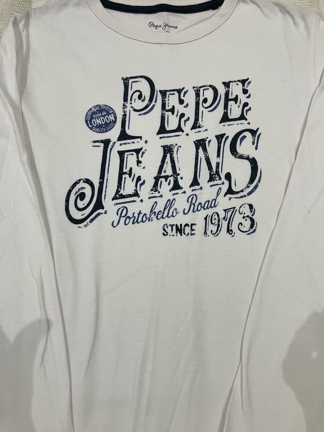 Camiseta Pepe Jeans Blanca T.12
