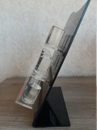 Espositore porta anelli nero