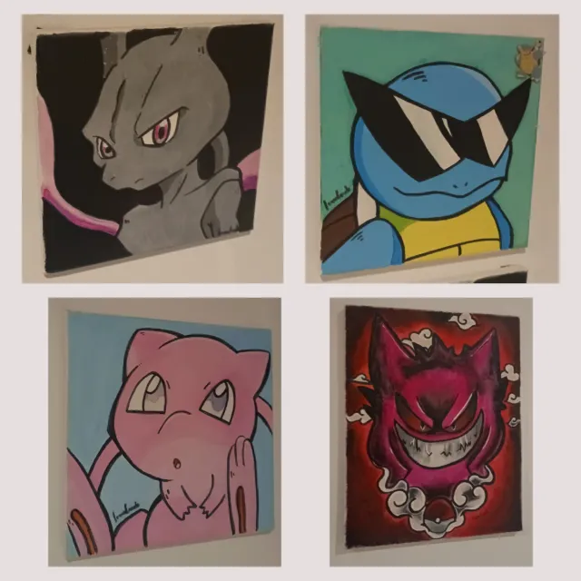 Cuadros decorativos Pokémon