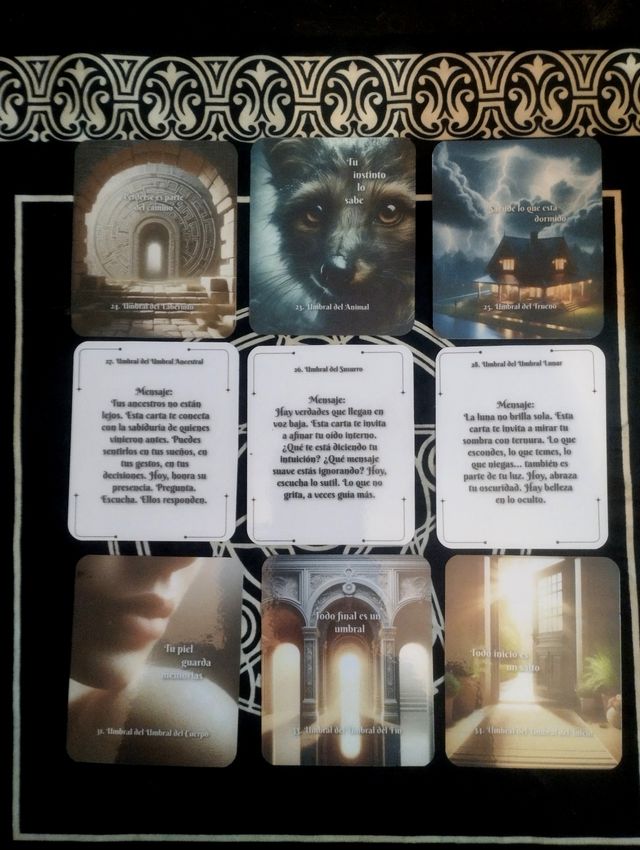 Carte Tarocchi Umbral Rivelazione