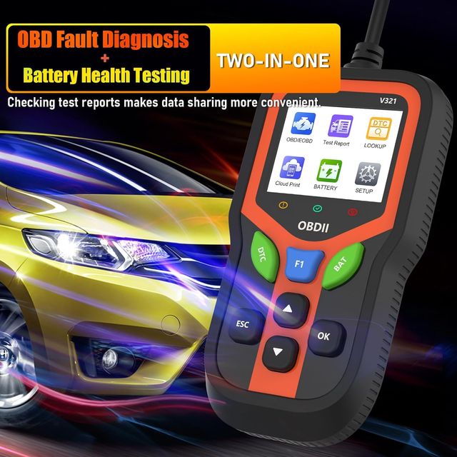 OBD2 Auto Diagnóstico OBD Soporta múltiples idioma