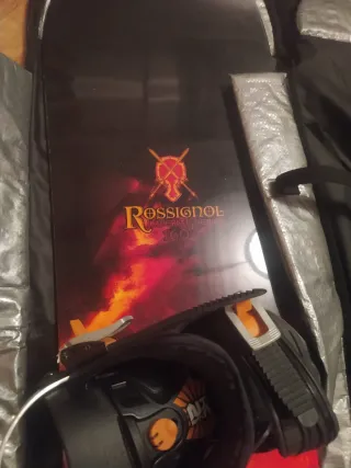 Equipo Snowboard tabla + botas + funda nuevos