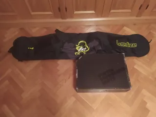 Equipo Snowboard tabla + botas + funda nuevos