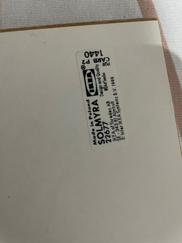 Cuadro Vintage Ikea Silencio